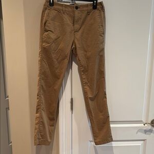 Hollister Tan Chinos Versatile Cotton Blend